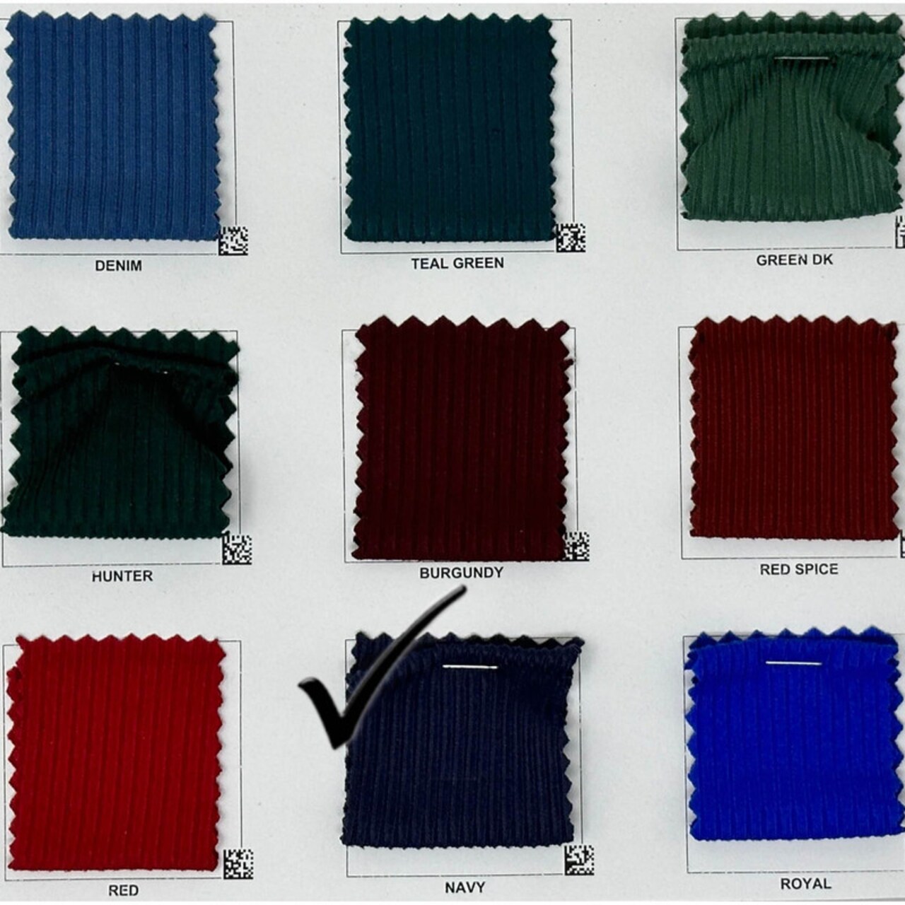 1 Yard 4x2 Yummy Brushed Rib Knit Fabric for Loungewear, Tops, Dresses 58–60 Inches Wide